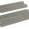Kato Straight Double Concrete Slab Track - Unitrack -- 4-7/8" 12.4cm Pkg(2) - N