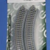Kato Unitrack Roadbed Track -- 7" 18.3cm 45-Degree Curve Pkg(4) (Need 8 Pieces For A Complete Cir