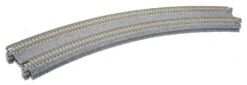 Kato CT Double Track Superelevated Curve Track -- Radius 45 Degrees, 15"/19" (381mm/414mm) Pkg(2)