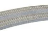 Kato CT Double-Track Easement Curve Track -- Right & Left, 381mm/414mm, 15" & 19", Radius 27.5" -