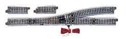 Kato #4 Electric (Remote) Turnout - Unitrack -- Left Hand - N