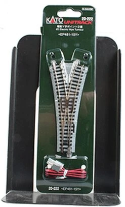 Kato #2 Wye Turnout - Unitrack -- Remote Control - N