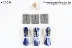 Kato Turntable Extension Track Power Feeder Kit - Unitrack -- Pkg(3) - N