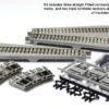 Kato Straight Turntable Extension Track Set - Unitrack - N