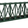 Kato Single-Truss Bridge - 248mm 9-3/4" -- Green - N