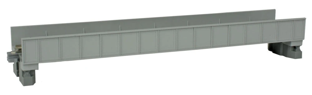 Kato Single-Plate Girder Bridge - 7-5/16" 186mm -- Gray - N 1 Kato Single-Plate Girder Bridge - 7-5/16" 186mm -- Gray - N