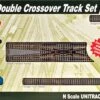 Kato Unitrack V7 Set -- Double Crossover Track Set - N