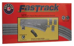Lionel O-60 FasTrack Remote Right-Hand Switch - 6-81950