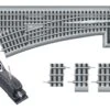 Lionel O-60 FasTrack Remote Left-Hand Switch
