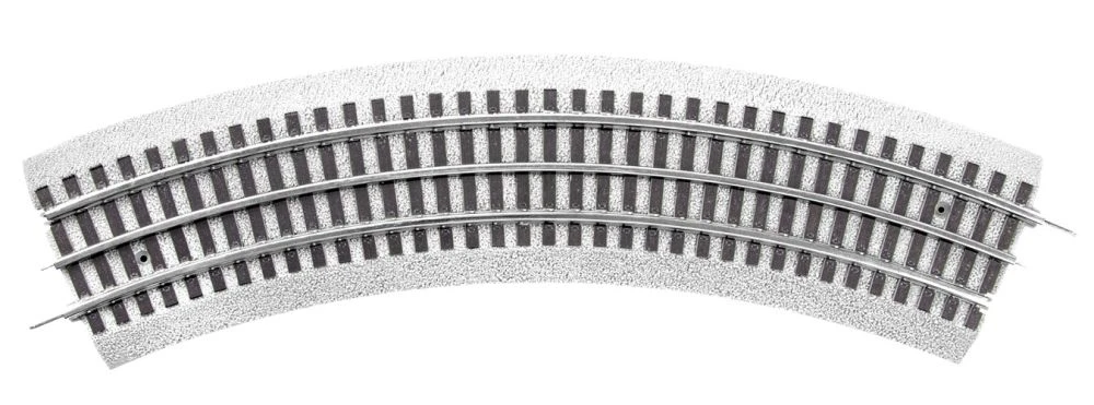 Lionel O-36 Curve 4-Pack - FasTrack? -- White Ballast - O 1 Lionel O-36 Curve 4-Pack - FasTrack? -- White Ballast - O