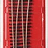 PECO North American Style Code 83 Insulfrog Curved Turnout -- #7 Right - HO