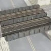 Walthers Cornerstone Through Plate-Girder Bridge -- Kit - Build As Single- Or Double-Track - HO