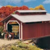 Walthers Cornerstone Willow Glen Covered Bridge -- Kit - 8-1/2 X 3-1/2 X 3-1/2 Inch 21.2 X 8.7 X 8