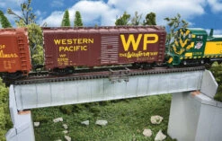 Walthers Cornerstone 70' Single Track Railroad Deck Girder Bridge -- Kit - HO