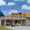 Walthers Cornerstone Urban Concrete Overpass -- Kit - HO