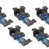 Walthers Walthers Layout Control System -- Horizontal Mount Switch Machine 5-Pack