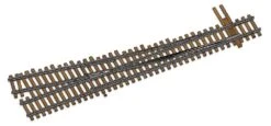 Walthers Track Code 100 Nickel Silver DCC-Friendly #5 Turnout -- Right Hand - HO