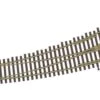 Walthers Track Code 83 Nickel Silver DCC-Friendly Curved Turnout - 24 And 36" Radii -- Left Hand