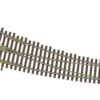 Walthers Track Code 83 Nickel Silver DCC-Friendly Curved Turnout - 24 And 36" Radii -- Right Hand