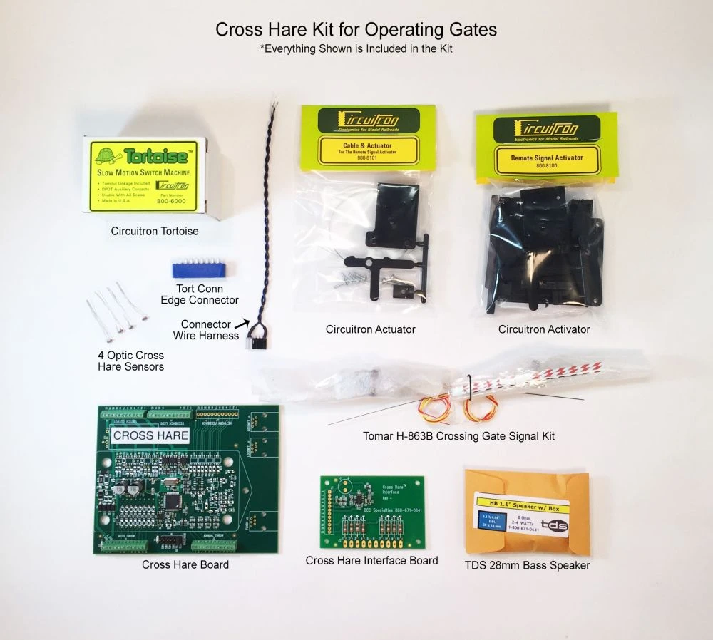 DCC Specialties Cross Hare Kit With Gates 1 DCC Specialties Cross Hare Kit With Gates